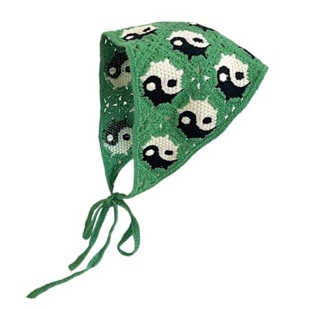 Hæklet Tørklæde Trekant Tørklæde 1 1