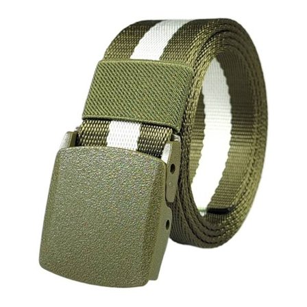 Tactical Herrebelte Militærbelte GRØNN-HVIT-GRØNN
