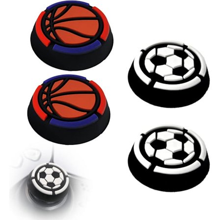 3D Thumbstick-hætter Grip-sæt Aim Assist Caps til XBOX/360/ONE Controller Tilbehør PS4 PS5 Controller Tilbehør, Stick Tilbehør