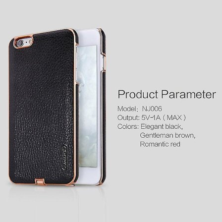 Magnetiskt Bilhållare Trådlöst Fodral för iPhone 6 6s 6 Plus