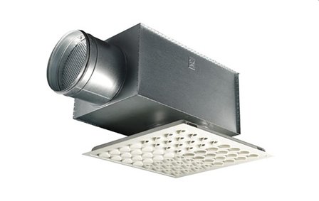 Swegon EAGLE Ceiling Friskluftsystem Tilslutning: 160 mm, Bredde: 395 mm, Ventilation
