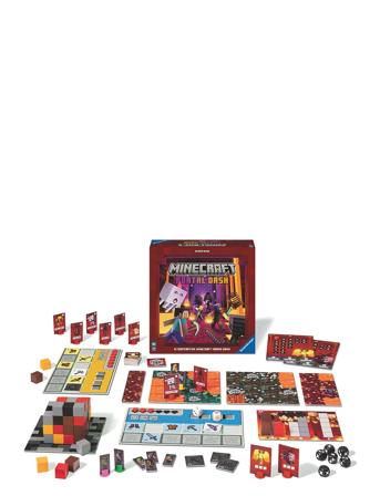 Minecraft Portal Dash Sv/Da/No/Fi Toys Puzzles And Games Games Board Games Multi/mønstret Ravensburger*Betinget Tilbud