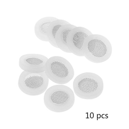 10 kpl O-rengas kumitiivisteet verkkoputkiletkulla suihkuun pään sisääntulo valkoinen