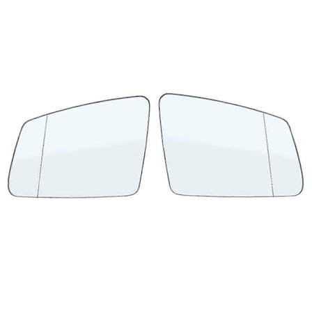 Højre+Venstre Side Bakspejl Glas 2128100521 2128100621 til - C E S GLA Klasse W204 W212 W221