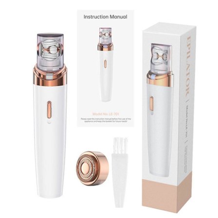 Epilator för kvinnor, ansikte, hårborttagning för kvinnor, slätar ut silkeslen våt/torr ansikts- och kroppsepilator