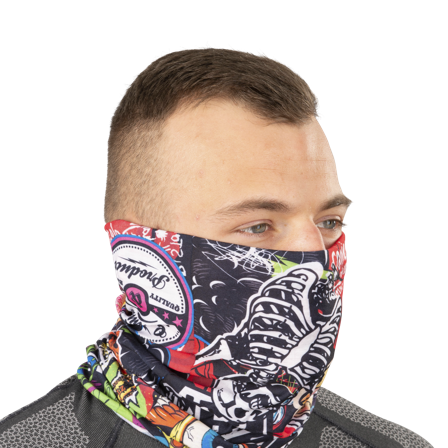 O'Neal Crank Multi Neck Warmer Multi Onesize