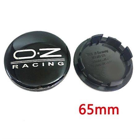 4 stk. 56mm 60mm 65mm 68mm Bilhjul Navkapsler For Felgdeksel Auto OZ Racing Logo Badge Emblem Eksteriør Styling Tilbehør