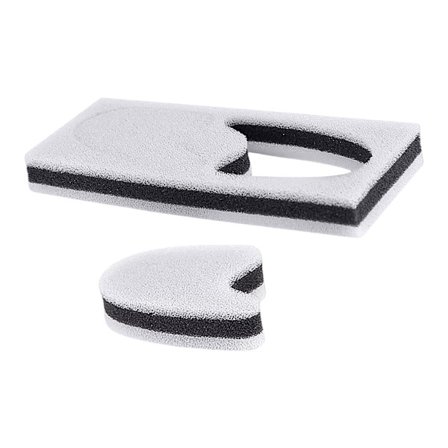 1 par skum tåskillere åndbare tåafstandsstykker til ligtorn, vabel og hammertå aflastning tåpakning til smerter fra knyster