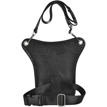 Herre Bein Vesker Taktisk Fanny Pack Retro Punk Midjeveske Sykkel Vesker Midje Vesker Lær Midjeveske