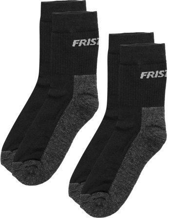 Fristads Unisex Ullsocka 9168 SOW, 2-pack, Svart