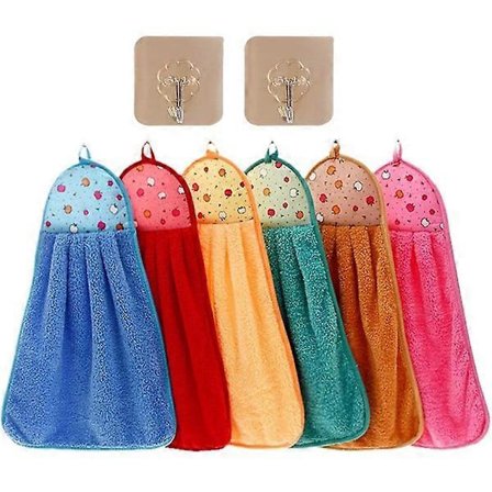 Håndkle med opphengshempe, superabsorberende håndklær med opphengshempe, kjøkkenhåndkle.