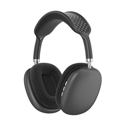 Bluetooth 5.3 Trådlösa Hörlurar med Stereoljud och Kraftfull Bas, Lång Batteritid, Over-Ear Hörlurar med Roterbart och Utdragbart Huvudband