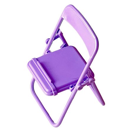 Kreativ Telefonhållare Godisfärg Mini Stol Telefonhållare för Mobiltelefontillbehör