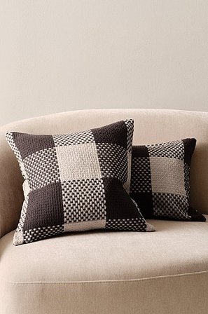 Jotex - Kussenhoes Bruin/beige Bruin/beige - HAKO - Koop Sierkussens & hoezen bij Jotex