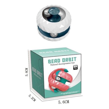 Roterende Rubiks kube perle labyrint ball