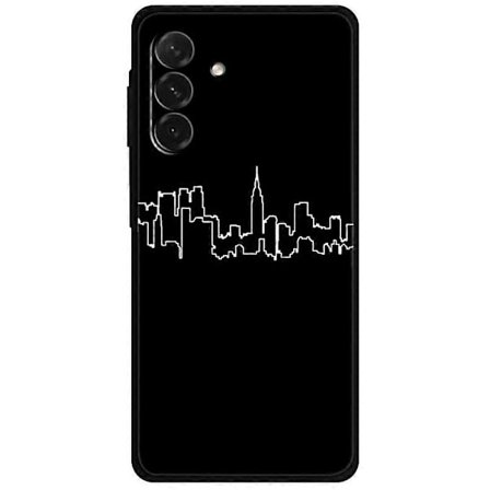 For Samsung Galaxy A26 5G Line Art Deksel Anti-Ripe Myk TPU Telefondeksel