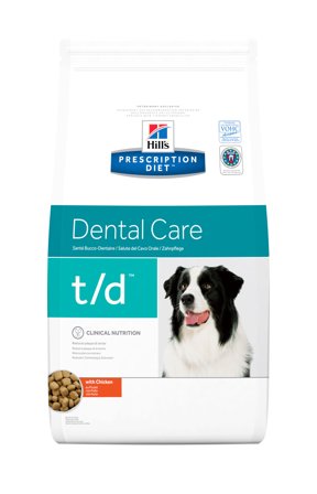 Hills Prescription Diet Dental Care Hund, T/D, 10 kg