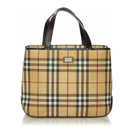 Burberry Vintage Pre-owned Handbags Brun, Dame Vintage Tasker, Størrelse: ONE Size