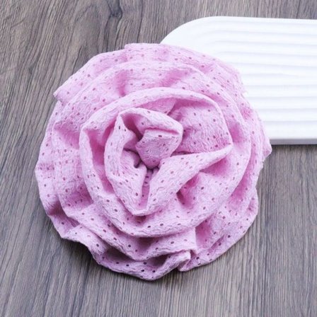 Stor blomst broche stof håndlavede brocher