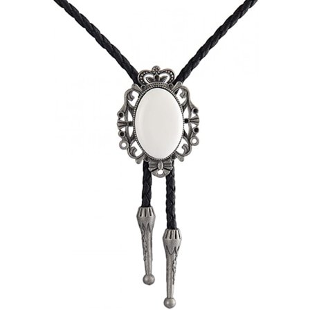 Native American Bolo Tie Rodeo Cowboy Läder Halsduk Wester