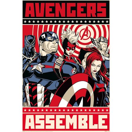 Poster - AVENGERS ASSEMBLE