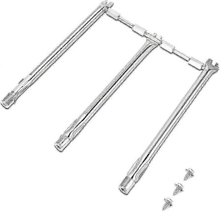 Brleur 18" for Weber Spirit 300-serien E310 S310 E320 S320, erstatningsbrennerør for Weber E330 S330 SP-330, Weber Spirit II 310-serien