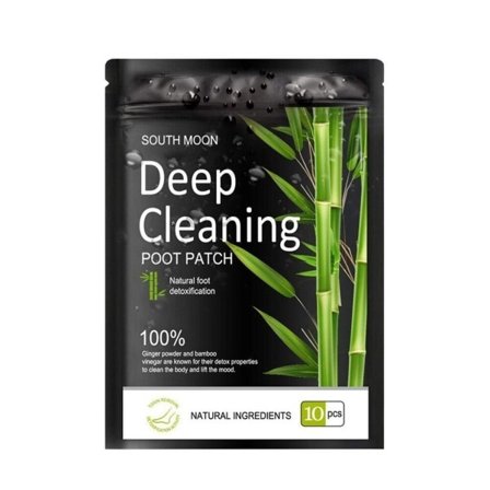 Detox Fod plastre Puds Naturlig Urte Stress Lettelse Fødder Krop Toxiner Afgiftning Rensning Pade