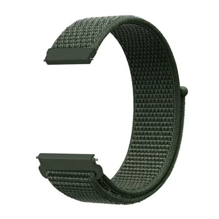 20 22mm Nylon Klockarmband För Garmin Vivoactive 3 4 5/Venu 2 Plus/Venu 3/Forerunner 55 158 265 965 745 645 255 Music Loop Armband