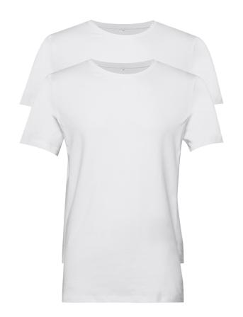 Bhdinton Crew Neck Tee 2-Pack White Blend