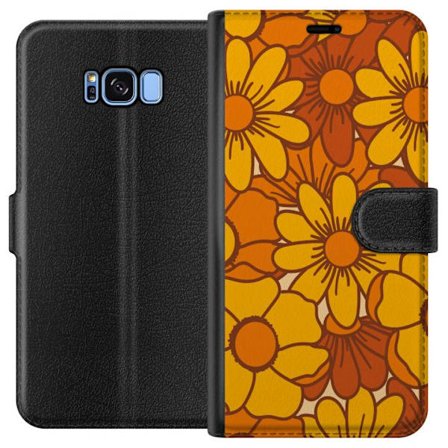 Kompatibelt Lommeboketui til Samsung Galaxy S8 Sommerflørt