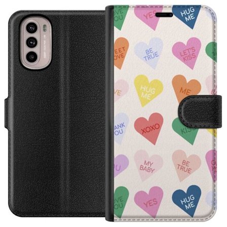 Yhteensopiva Lompakkokotelo Motorola Motorola Moto G31 Karkkisydämet