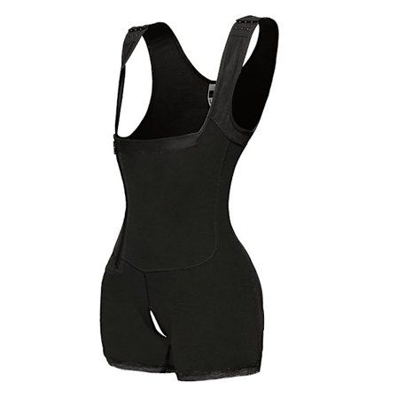 Dame Full Body Shaper Bodysuit Fast Spænding Shapewear Lifter Korset Shapewear