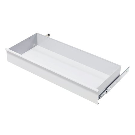 Skuff til hyllesystem med lukkede gavler, 100x1000x400 mm