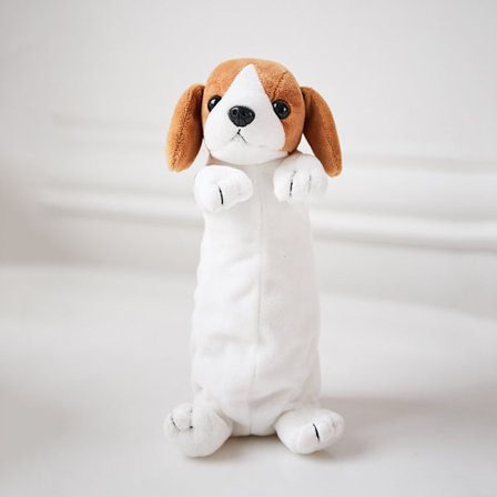 Barnens super söta kant pastorala plysch pennfodral hund desig