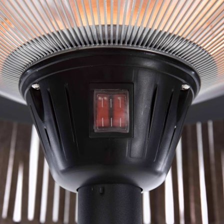 Sunred Stående terrassvärmare Artix Corda 2100 W halogen brun