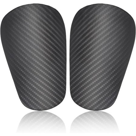 Mini Jalkapallosäärisuojat, Tummanharmaa Extra Mini Jalkapallosäärisuojat Nuoriso ja Aikuisten Säärisuojat (Mini, 9,5x4cm)-FX-