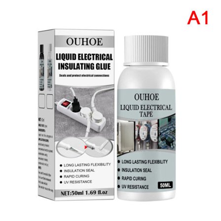 Isolering Elektriskt tätningsmedel Flytande tejppasta vit