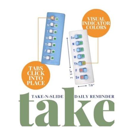 2 st Återanvändbara Peel and Stick för 12+ Påfyllningar, Piller/Medicin/Vitamin/Husdjursmedicin Spårare & Påminnelse, Fäst på Din Flaska, Organizer-