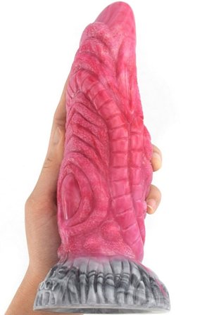 Pink Alien Dildo Monster Kiggy 20 cm Monster dildo - Blushme.se