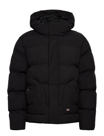 M Eagleville Hooded Puffer Black Dickies