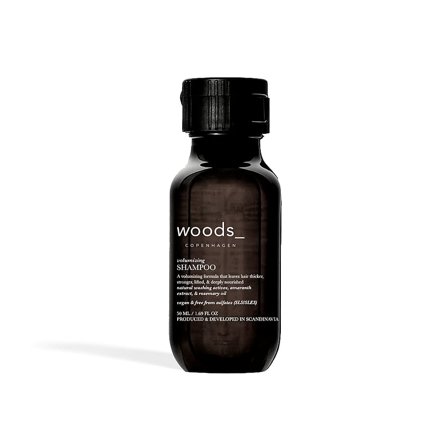 Woods Copenhagen Volumizing Shampoo Rejsest 50 ml, Hår, Shampoo, Hårshampoo