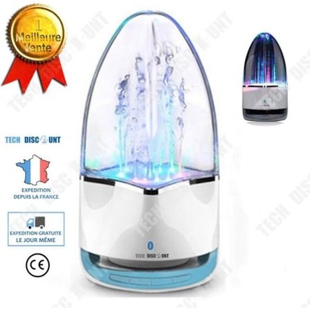 Bluetooth-högtalare - TD - 100x100x185mm - Autonomi 5h - Akryl - Inskjutbart kort