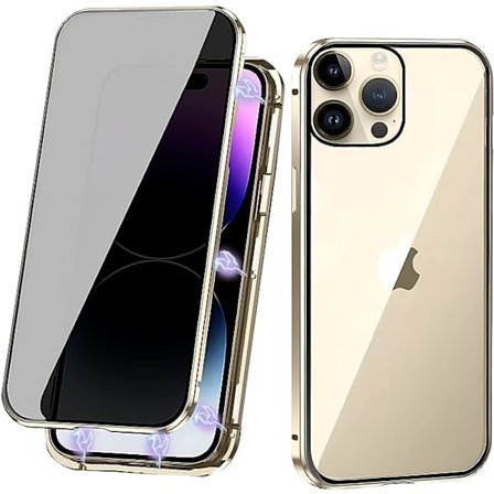 Sekretess dubbelt magnetiskt skal iphone 12 pro gold