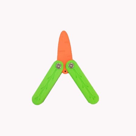 Gravity Carrot Toy Push Card Small Toy B B