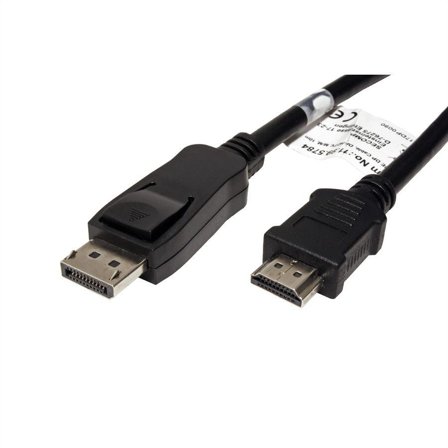 VALUE Displayport Cable, Dp - Hdtv,