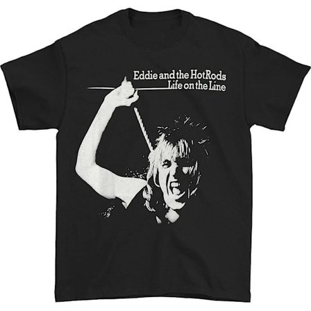 Eddie And The Hot Rods T-shirt Life on the Line