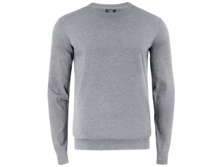 CUTTER & BUCK Tröja Oakville gråmelange 2XL - Lyreco - Yrkeskläder - Uniform - Stickat