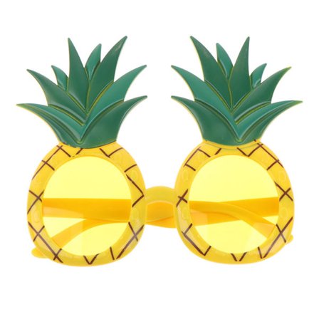 Ananas Fruit Series Glasögon Funny Crazy Solglasögon Nyhet C