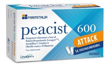 Peacist 600 Attack 14 Bustine: Integratore Antinfiammatorio