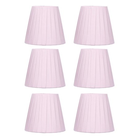 6 kpl kattokruunun kangasvarjostin seinävalaisin kiinnitä varjostimet moderni yksinkertainen koriste kotiin